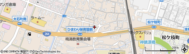福岡県久留米市白山町481周辺の地図