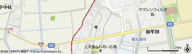 佐賀県三養基郡上峰町前牟田1430周辺の地図
