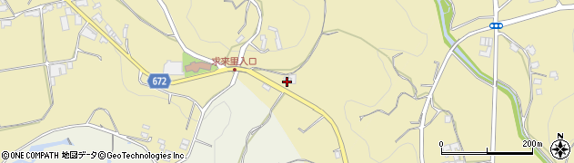 大分県日田市神来町1011周辺の地図