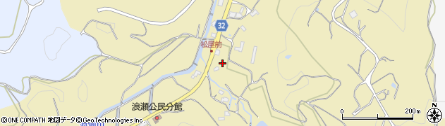 佐賀県唐津市厳木町浪瀬周辺の地図