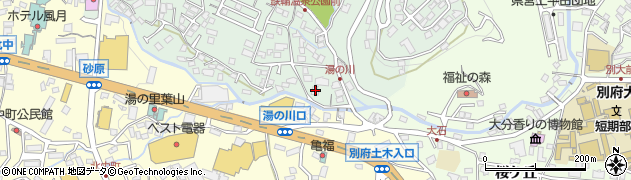 キクノヤ★ロック 別府店周辺の地図