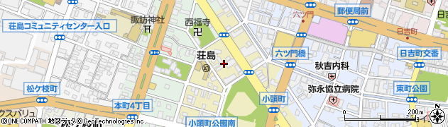 福岡県久留米市小頭町3周辺の地図