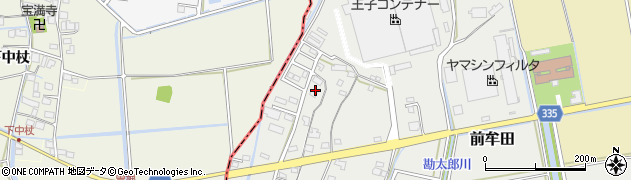 佐賀県三養基郡上峰町前牟田1549周辺の地図