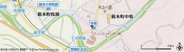 佐賀県唐津市厳木町中島1256周辺の地図