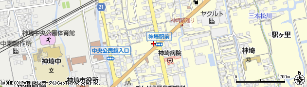 個別指導学習塾吉野ヶ里教室周辺の地図