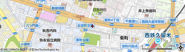 株式会社ライフプラザパートナーズ久留米　ＦＡ営業部周辺の地図