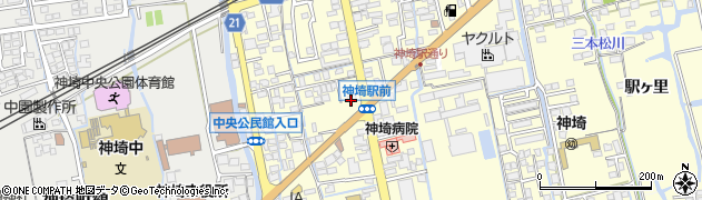 サレーヌフェイシャルサロン神埼店周辺の地図