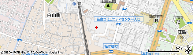 福岡県久留米市白山町60周辺の地図