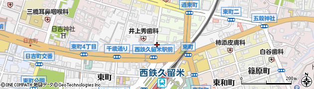 くし亭周辺の地図