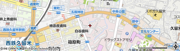 福岡県久留米市諏訪野町2755周辺の地図