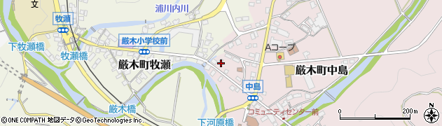 佐賀県唐津市厳木町中島1372周辺の地図