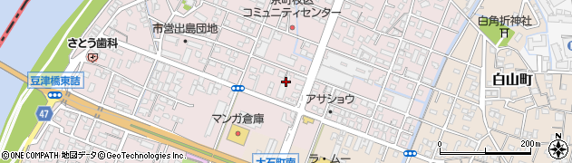 暖ったか館久留米大石町周辺の地図