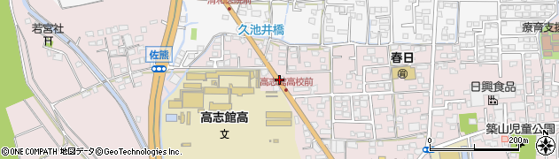株式会社福岡九州クボタ　佐賀大和営業所周辺の地図
