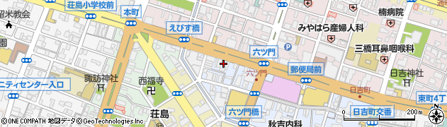 西日本観光タクシー本町営業所周辺の地図