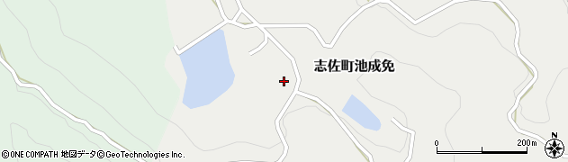 長崎県松浦市志佐町池成免1055周辺の地図