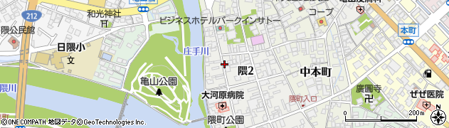 株式会社魚福周辺の地図