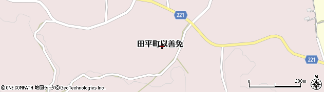 長崎県平戸市田平町以善免周辺の地図