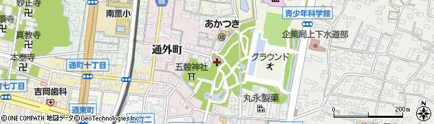 南薫校区コミュニティセンター周辺の地図