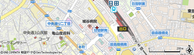 大分県日田市元町15周辺の地図