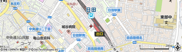 大分県日田市元町11周辺の地図