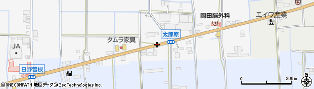 太郎原周辺の地図