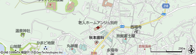アンジュ別府介護保険サービスセンター周辺の地図