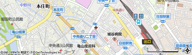 有限会社日田不動産周辺の地図