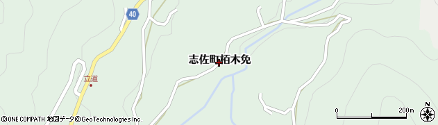 長崎県松浦市志佐町栢木免周辺の地図