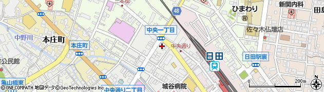 福岡銀行日田支店 ＡＴＭ周辺の地図