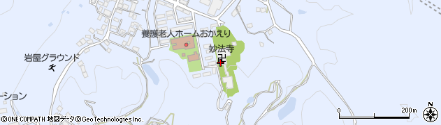 妙法寺　楽養の里周辺の地図