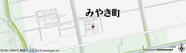 佐賀県三養基郡みやき町白壁280周辺の地図