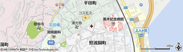 別府平田郵便局 ＡＴＭ周辺の地図