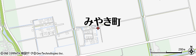 佐賀県三養基郡みやき町白壁390周辺の地図