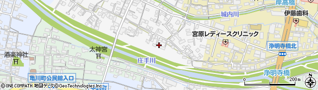 大分県日田市新治町121周辺の地図