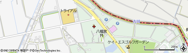 セブンイレブンみやき町江口店周辺の地図