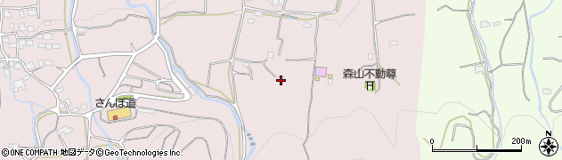福岡県久留米市田主丸町地徳2773周辺の地図