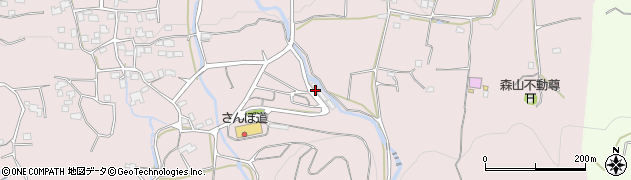 福岡県久留米市田主丸町地徳2531周辺の地図