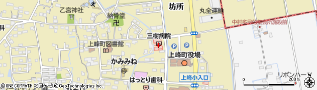 三樹病院周辺の地図