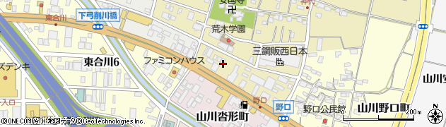 高尾動物病院周辺の地図