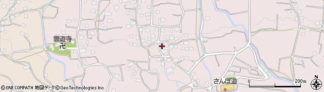 福岡県久留米市田主丸町地徳2280周辺の地図