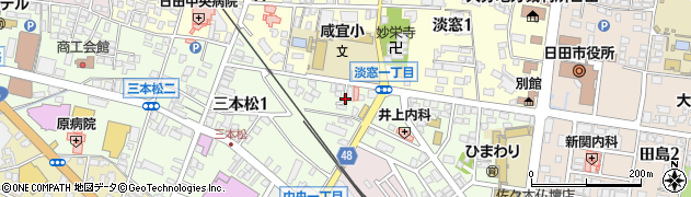財津建材店周辺の地図