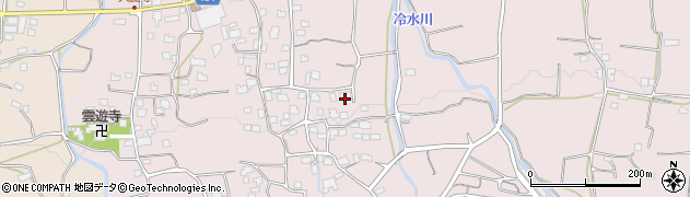 福岡県久留米市田主丸町地徳2288周辺の地図