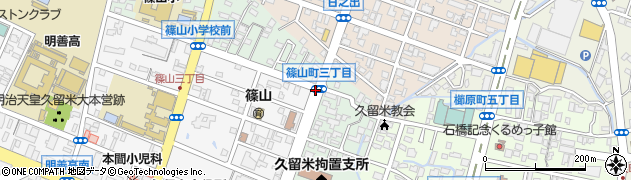 篠山３周辺の地図