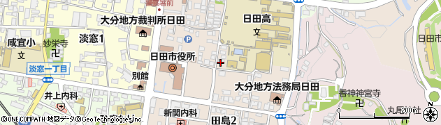 日田市レクリエーション協会周辺の地図