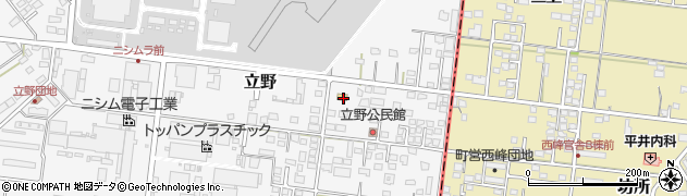 ファミリーマート吉野ヶ里立野店周辺の地図