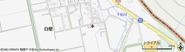 佐賀県三養基郡みやき町白壁1680周辺の地図