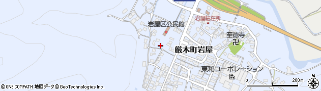 佐賀県唐津市厳木町岩屋周辺の地図