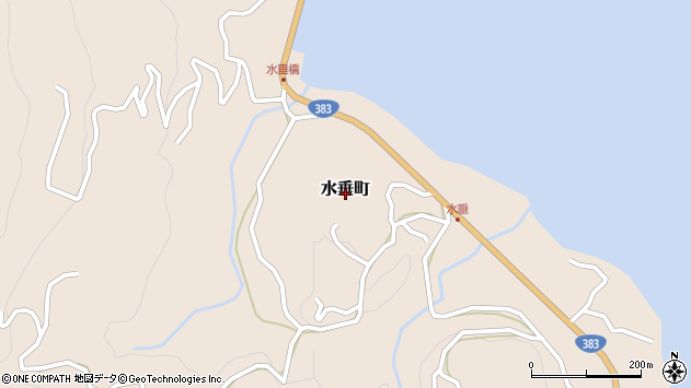 〒859-5134 長崎県平戸市水垂町の地図