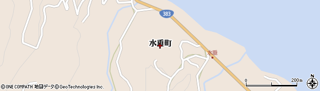 長崎県平戸市水垂町周辺の地図