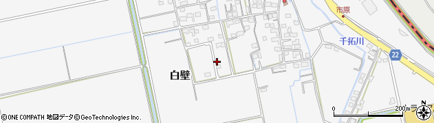 佐賀県三養基郡みやき町白壁1227周辺の地図
